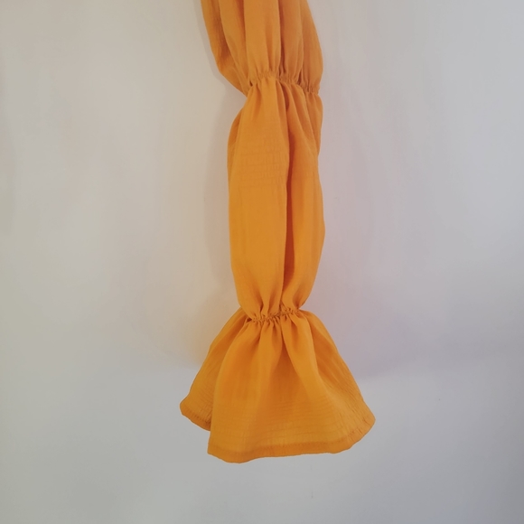 SHEIN Long sleeve ruffle croptop NWT Size 2 - Picture 5 of 7